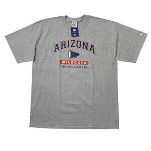 Vintage Arizona Wildcats Cheerleading Shirt Mens 2XL Grey Sportex Made USA *READ